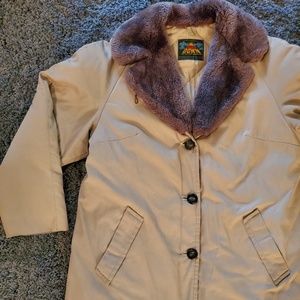 Vintage Eddie Bauer Goose Down Winter Jacket sz L